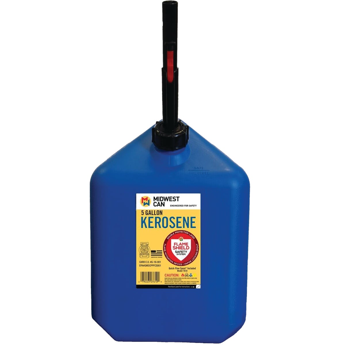 Midwest Can Auto Shut Off Fuel Can 589753