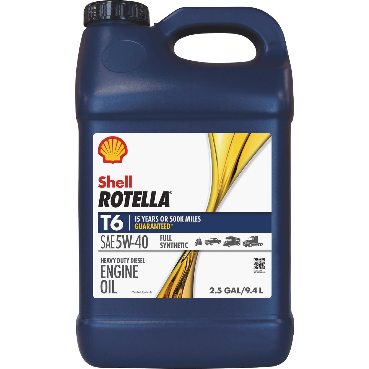 2.5G ROTELLA T6 5W40 OIL