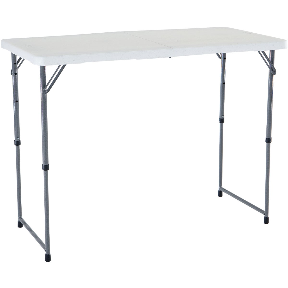 Lifetime Rectangle Adjustable Fold-In-Half Table 600621