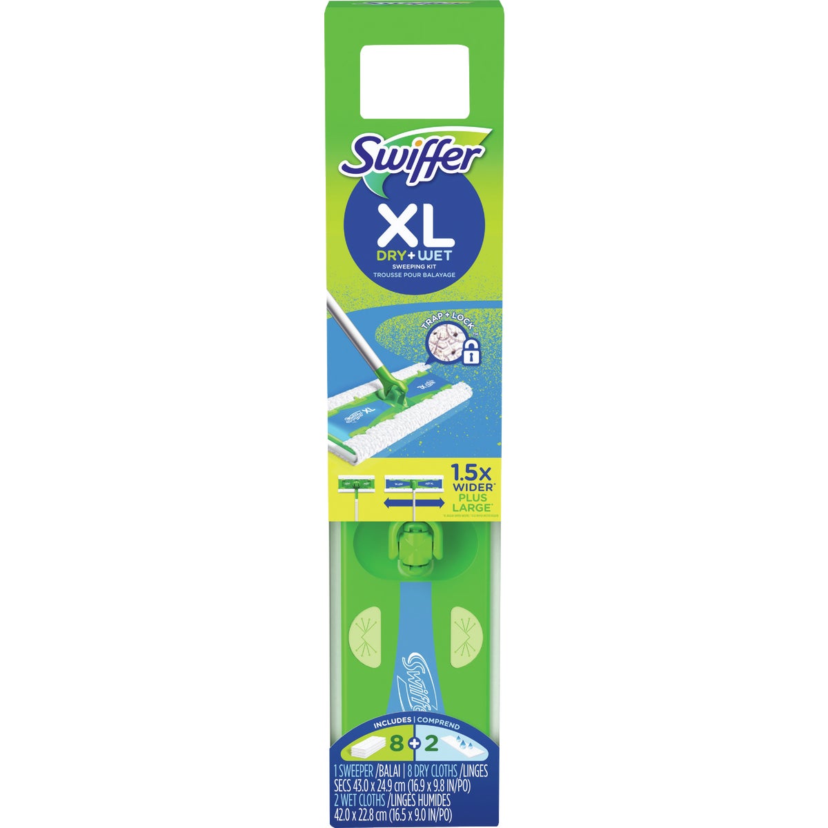 Swiffer Sweeper X-Large Dry & Wet Mop Starter Kit 600836