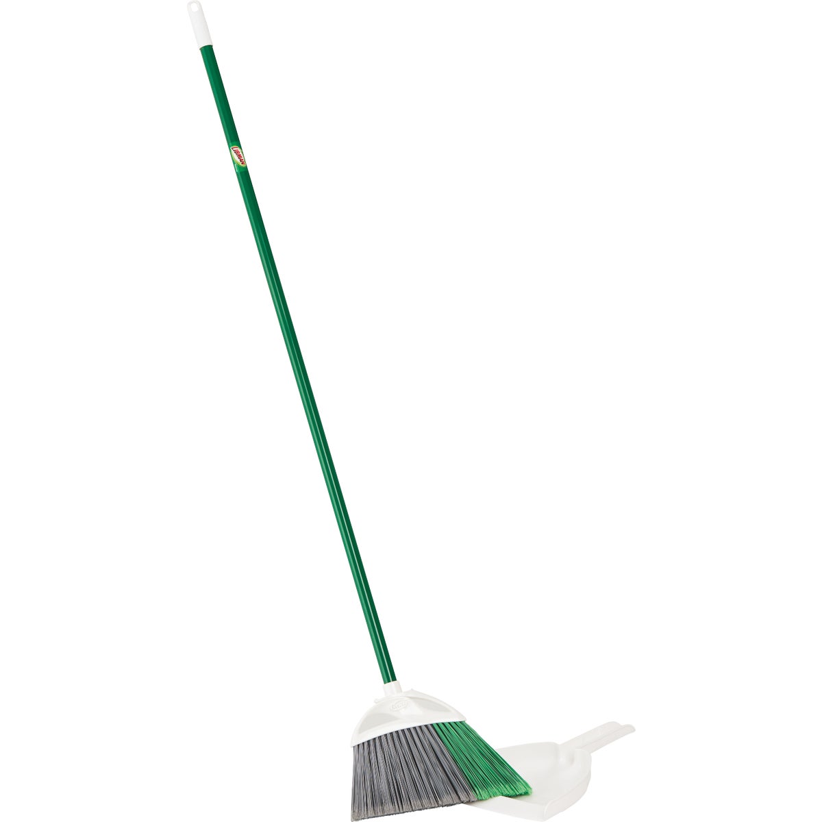 Libman Precision Angle Broom With Dustpan 600911