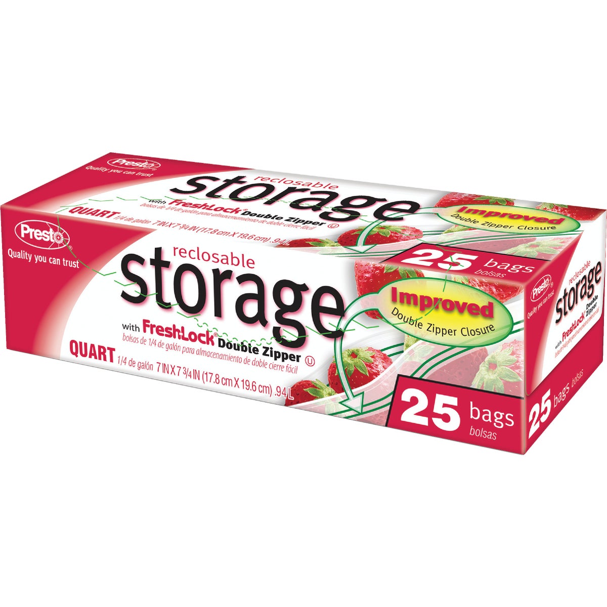 QT RECLOSE STORAGE BAG