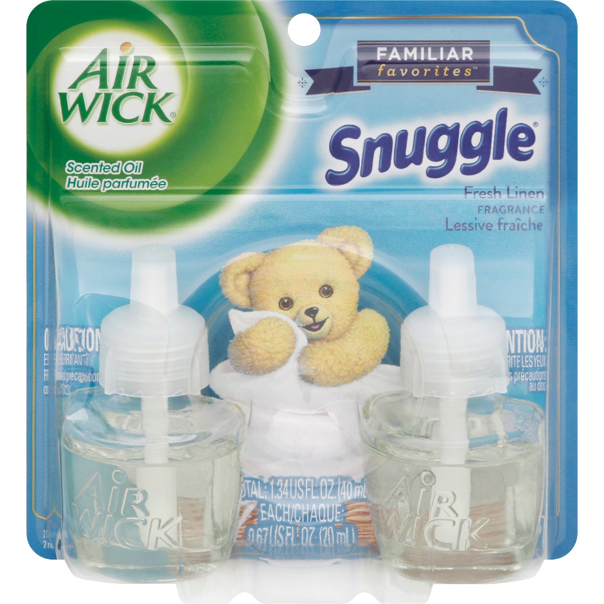 2PK AIRWICK SNUG/FRSHLIN