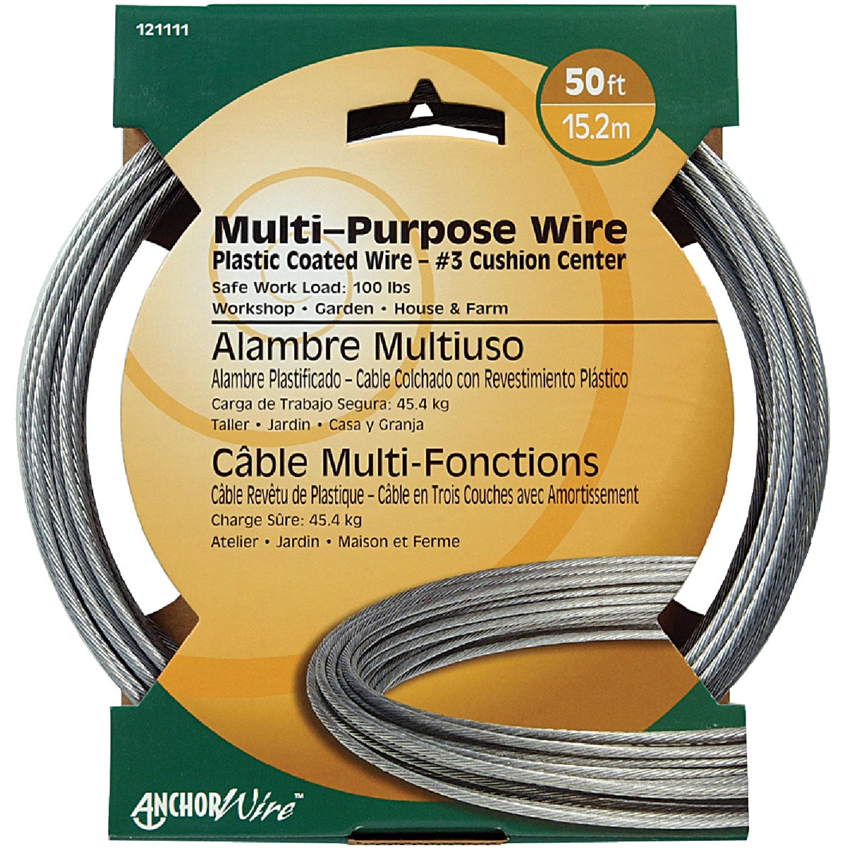 50 #3 CUSHION CNTR WIRE