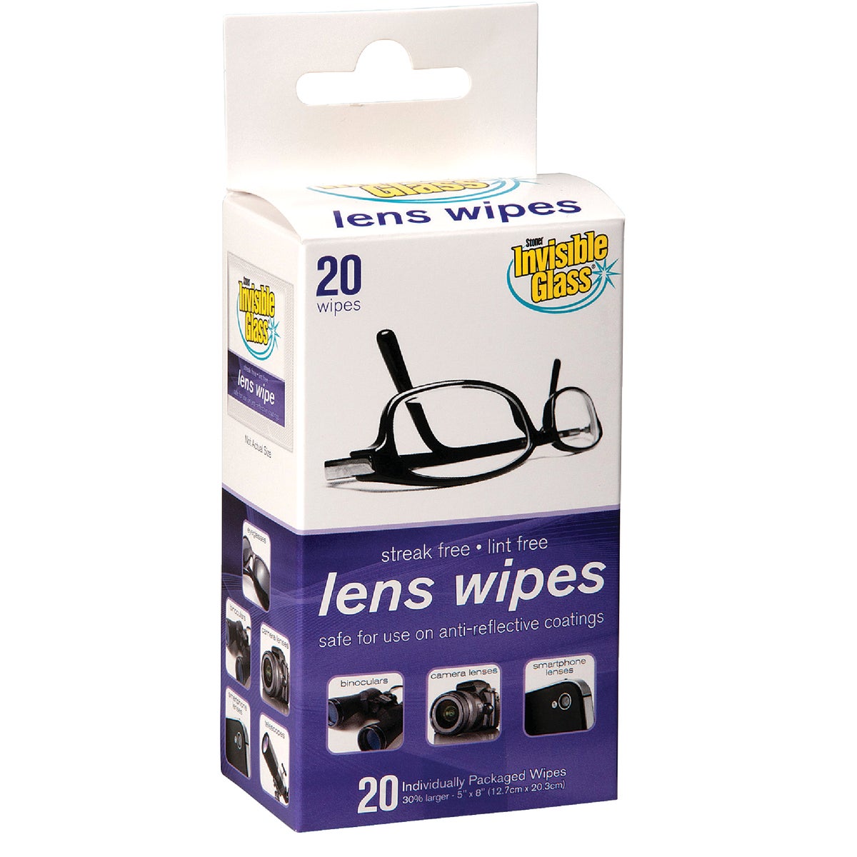 20CT PREMIUM LENS WIPES