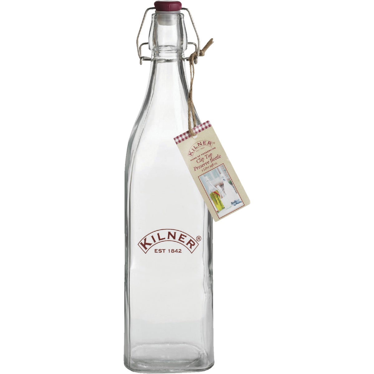 1 LITER CLIP TOP BOTTLE