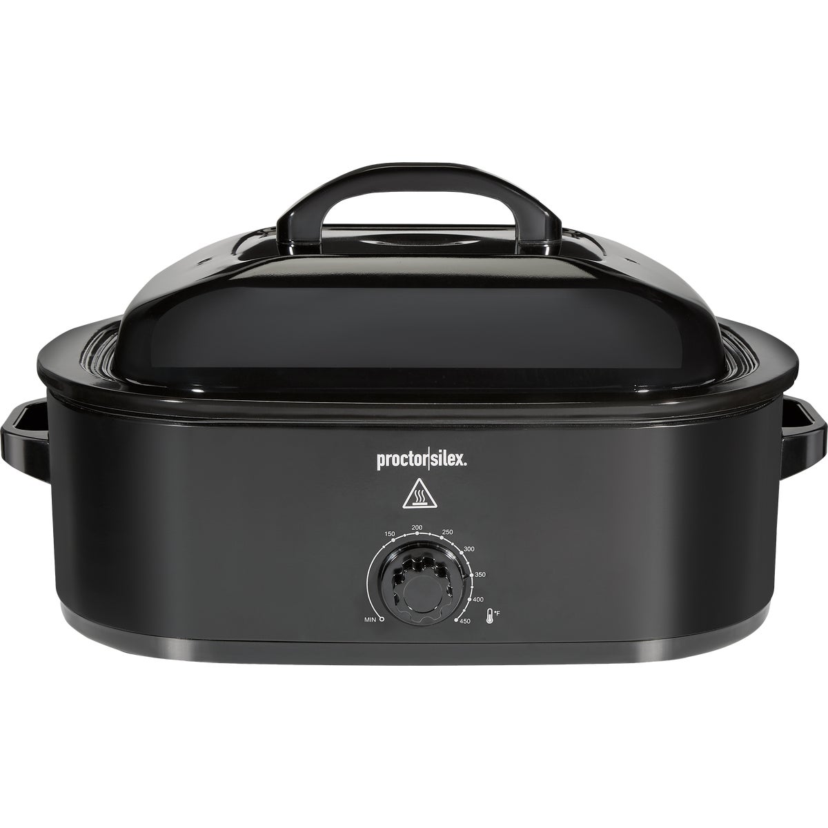 18QT BLACK ROASTER OVEN