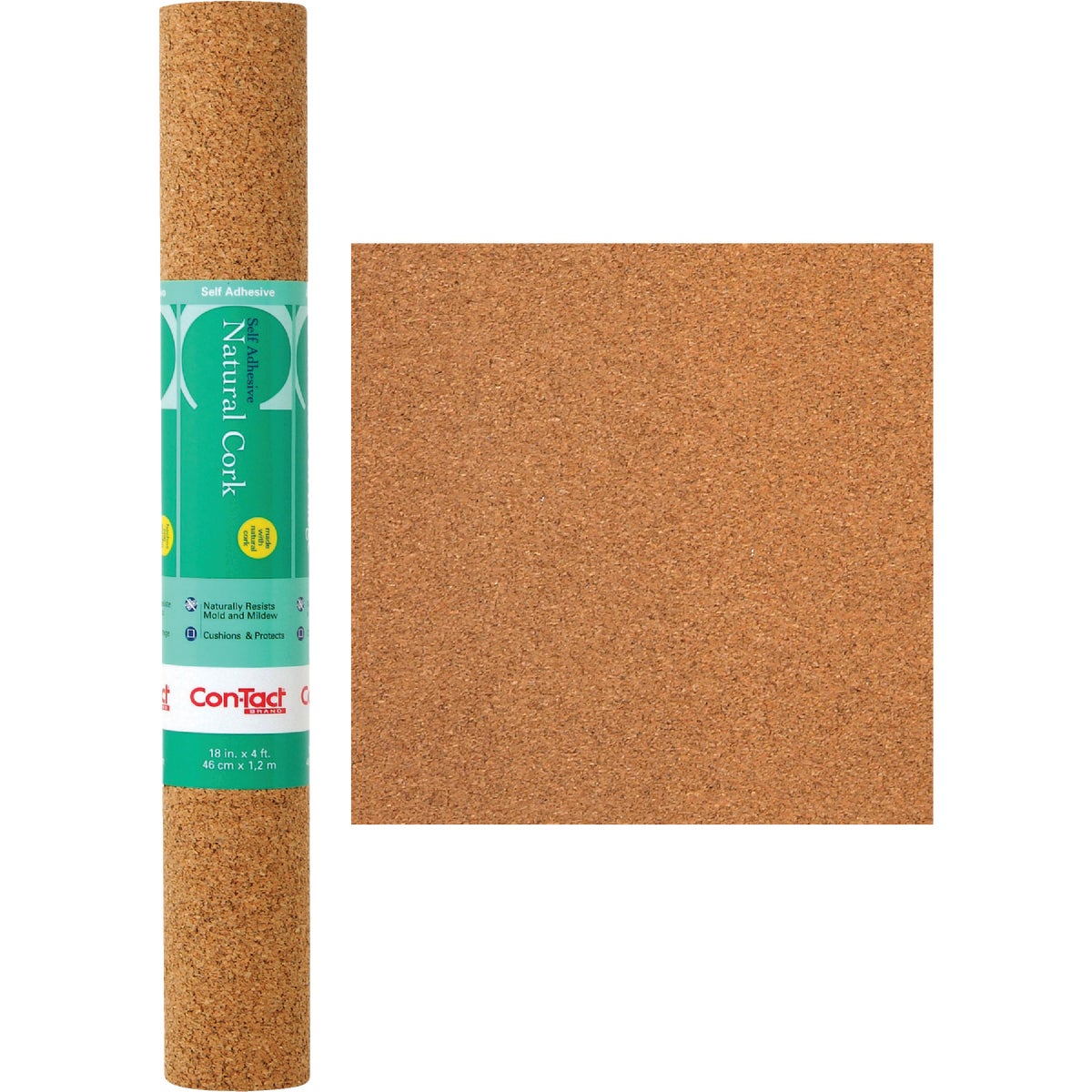 Con-Tact Cork Self-Adhesive Shelf Liner 601785