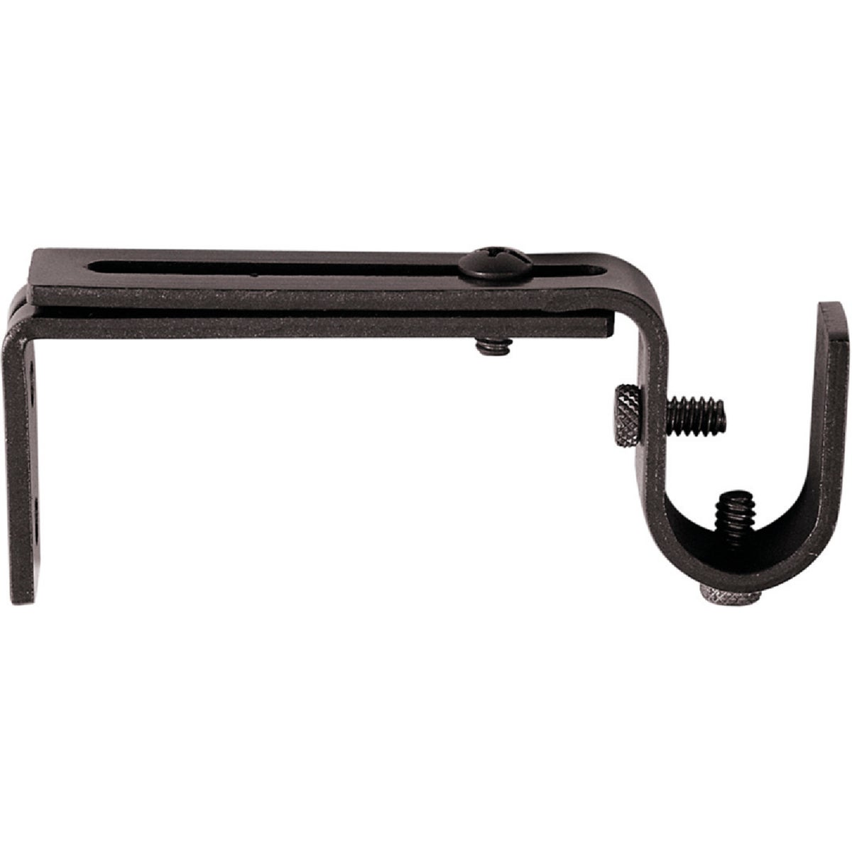 3/4 ADJ BLACK BRACKET