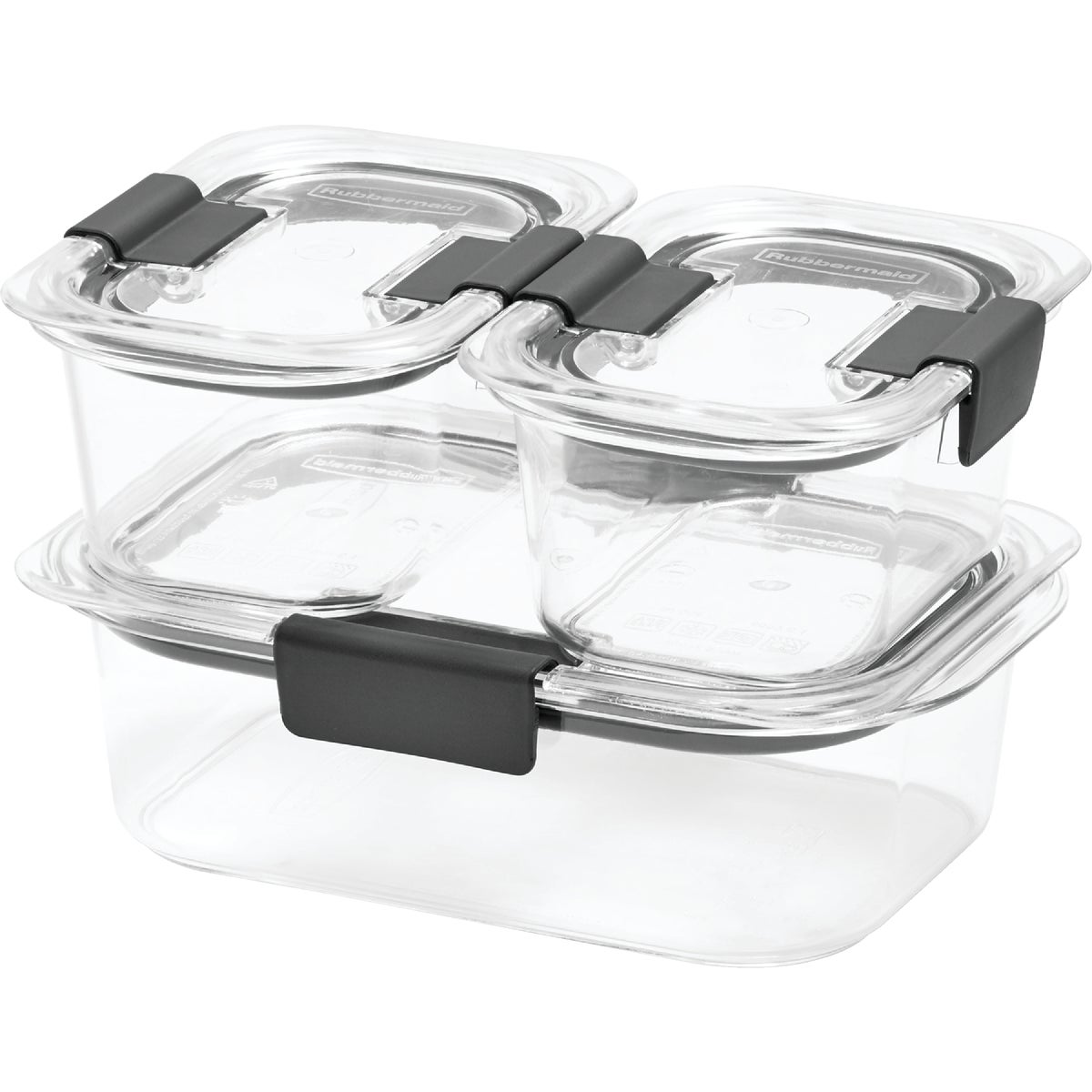Rubbermaid Brilliance 6-Piece Food Storage Container 601945