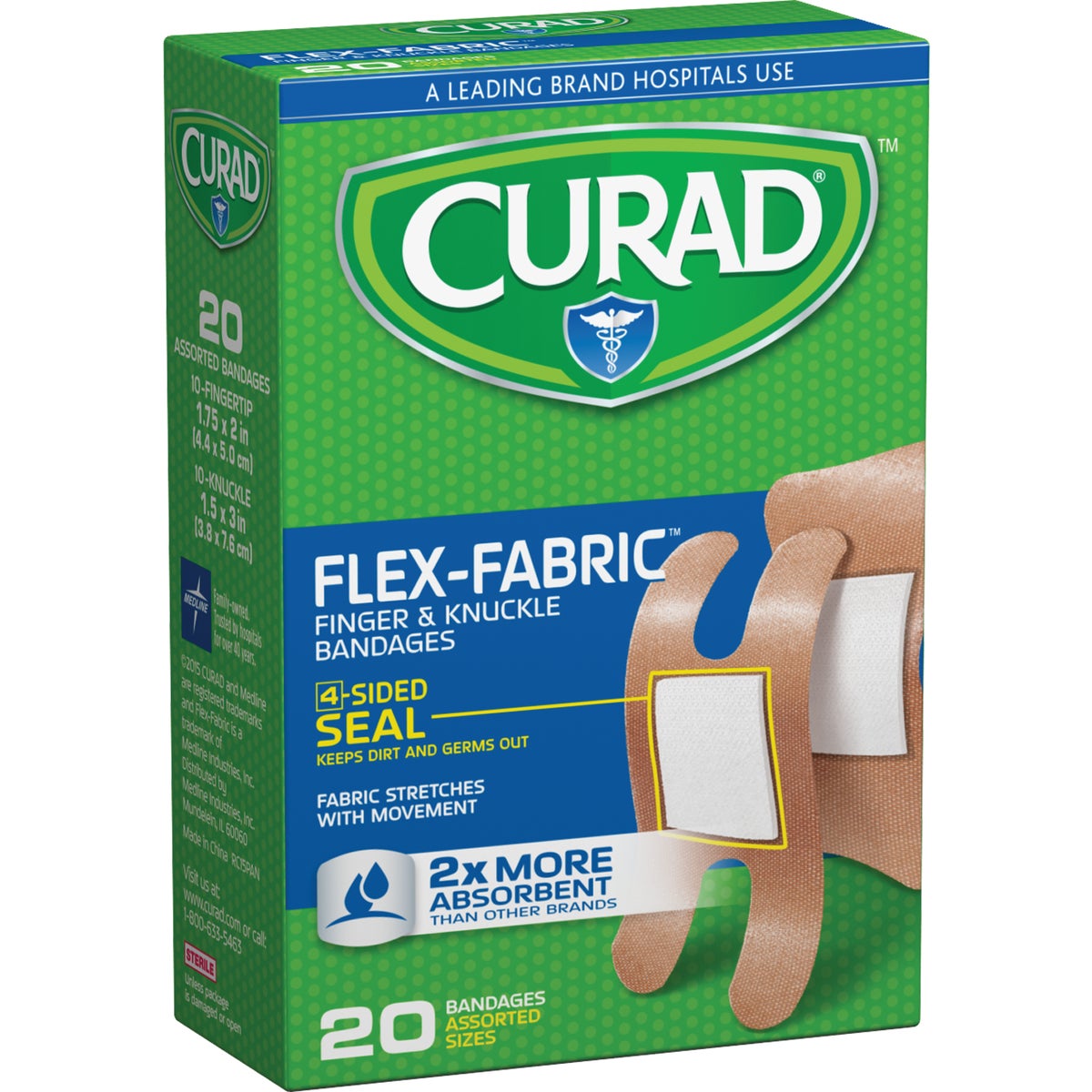 20CT FLEX FINGER BANDAGE