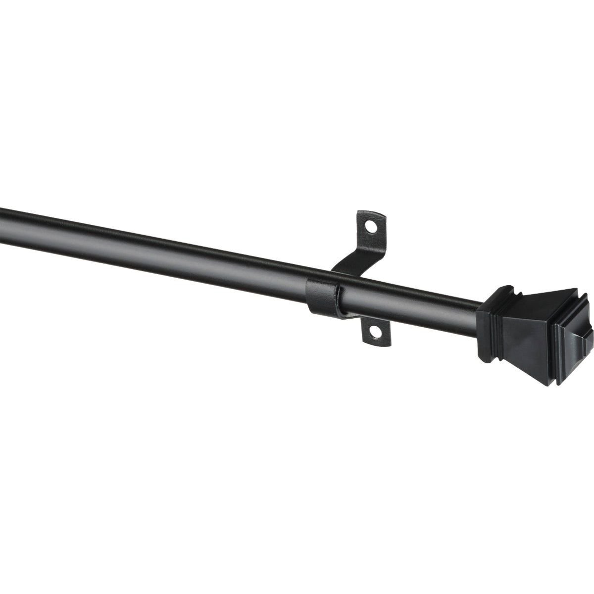 48-84 7/16" BLK CAFE ROD