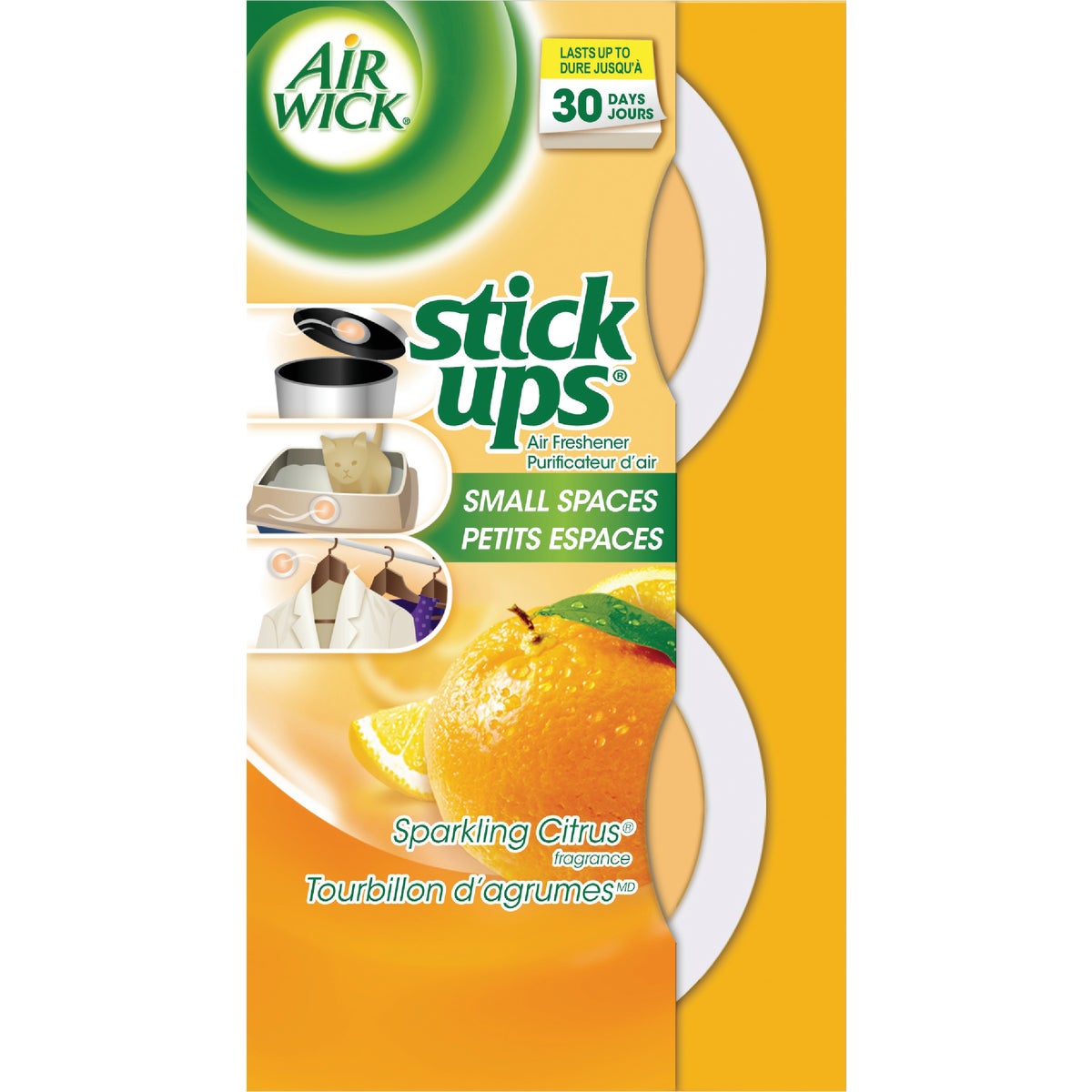 Air Wick Stick Ups Crisp Breeze Small Spaces Solid Air Freshener (2-Count) 602253