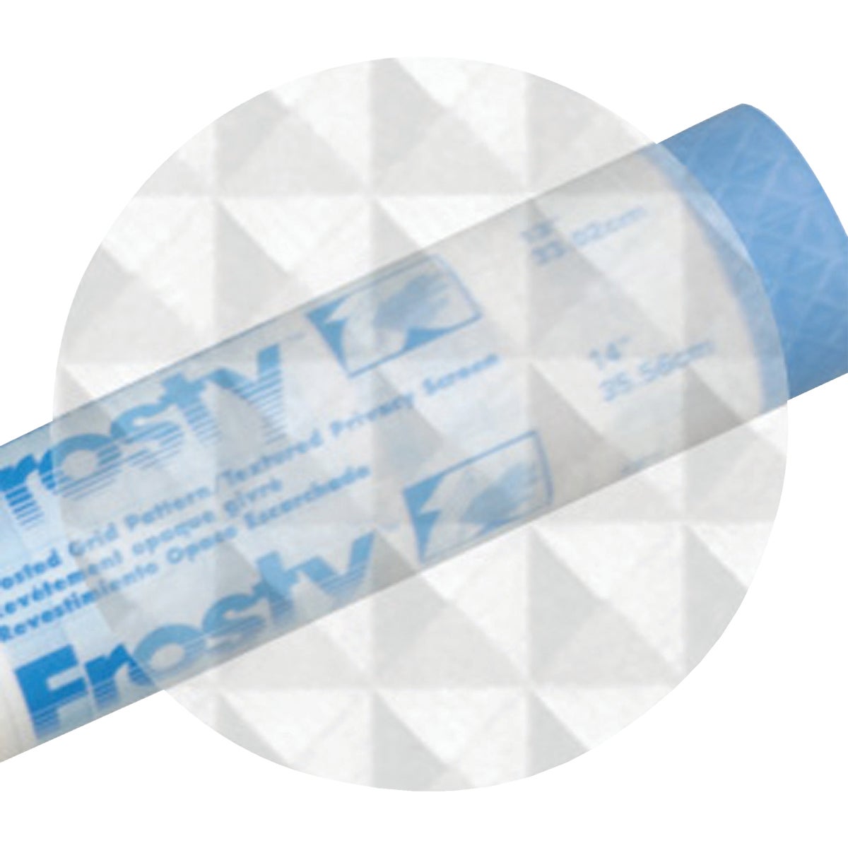 Con-Tact Frosty 18 In. x 60 Ft. Clear Diamond Self-Adhesive Shelf Liner