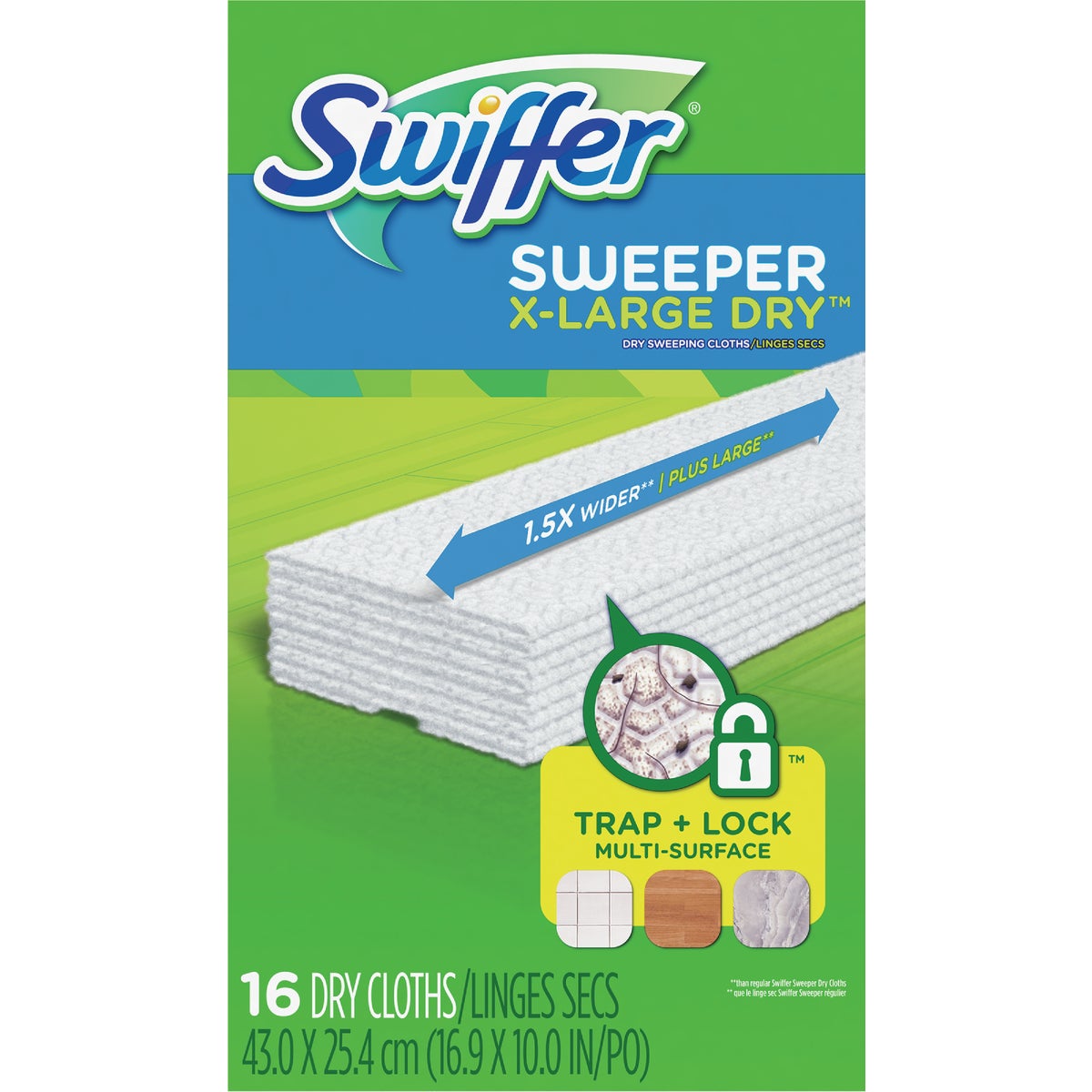 Swiffer Sweeper Professional Cloth Mop Refill 602353