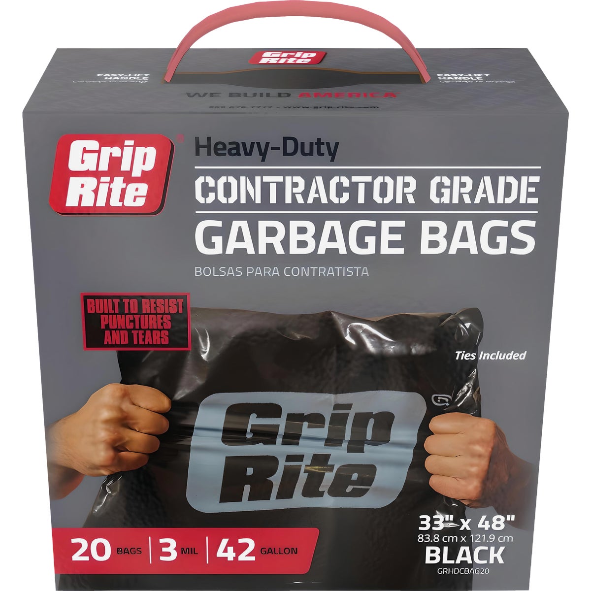 20CT 42GL HD CONTRCT BAG