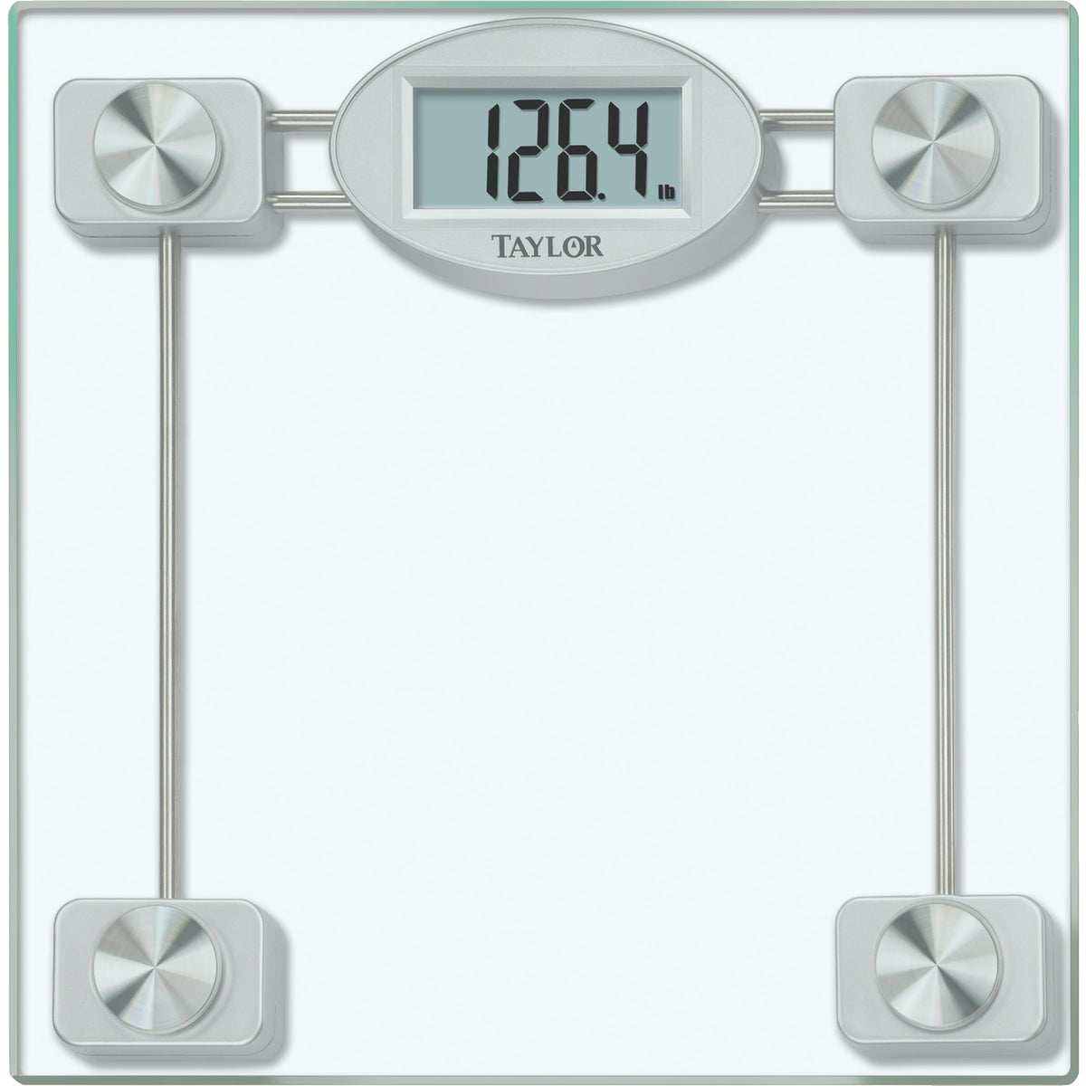 Taylor Digital Clear Glass Bath Scale 602858