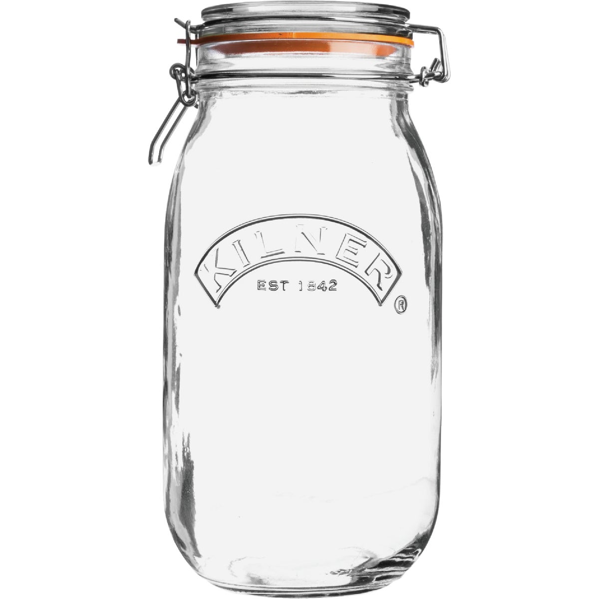 68OZ CLIP TOP ROUND JAR