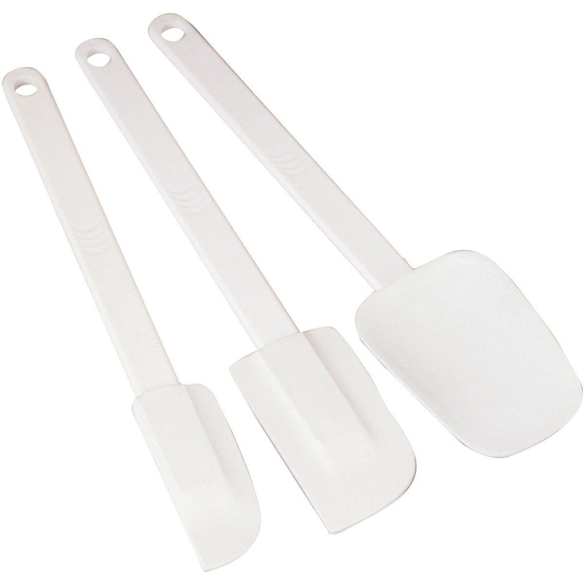 3PC WHITE SPATULA SET