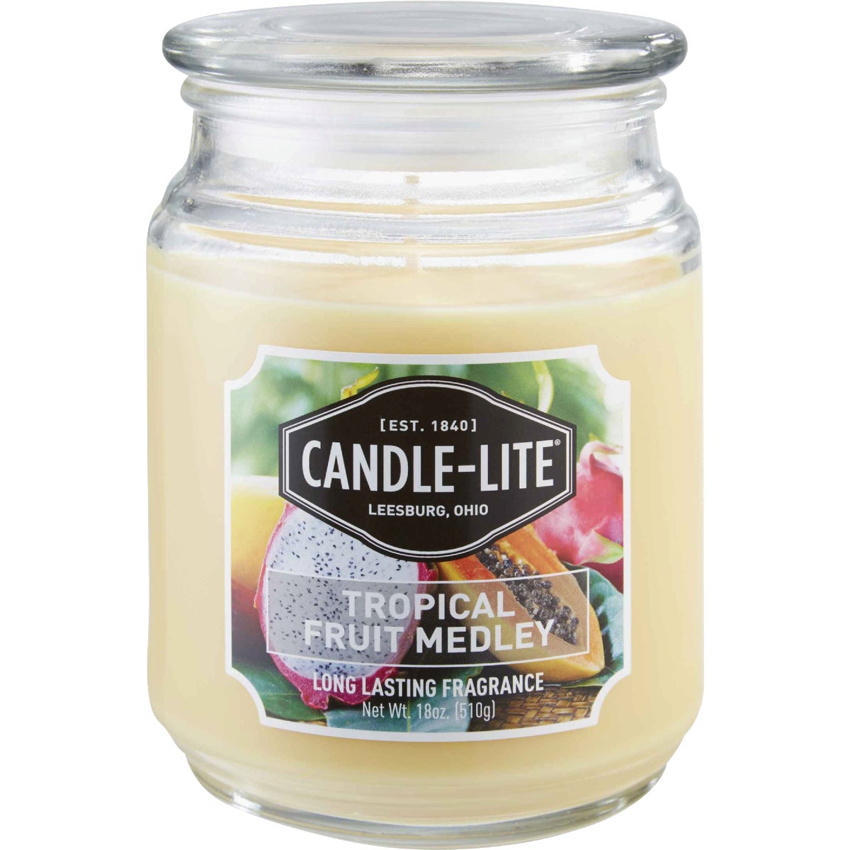 Candle Lite 18 Oz. Everyday Tropical Fruit Medley Jar Candle 605088