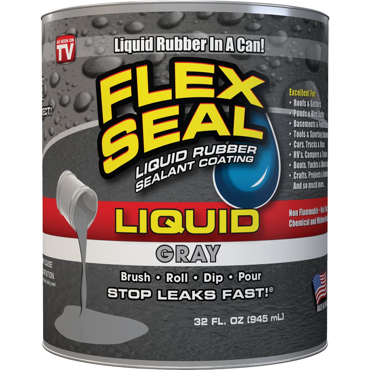 QT GRAY FLEX SEAL LIQUID