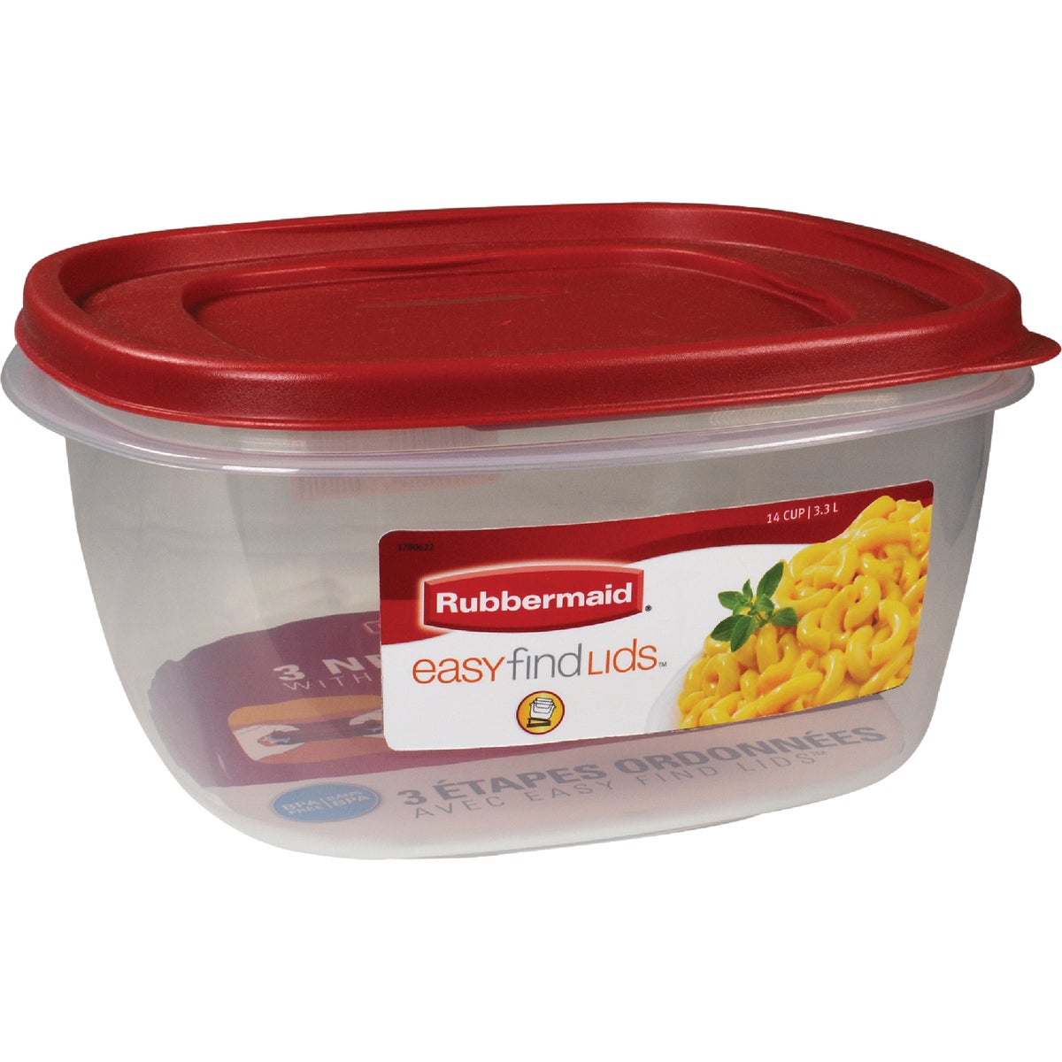 Rubbermaid Easy Find Lids Food Storage Container 605603