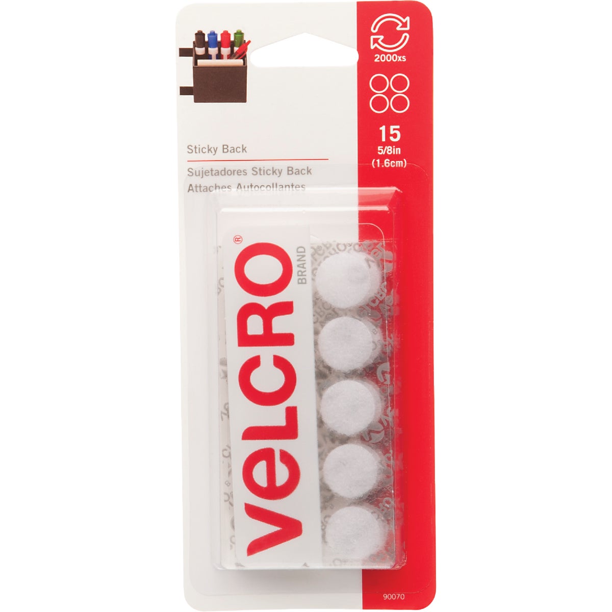 VELCRO Brand Hook & Loop Discs 606332