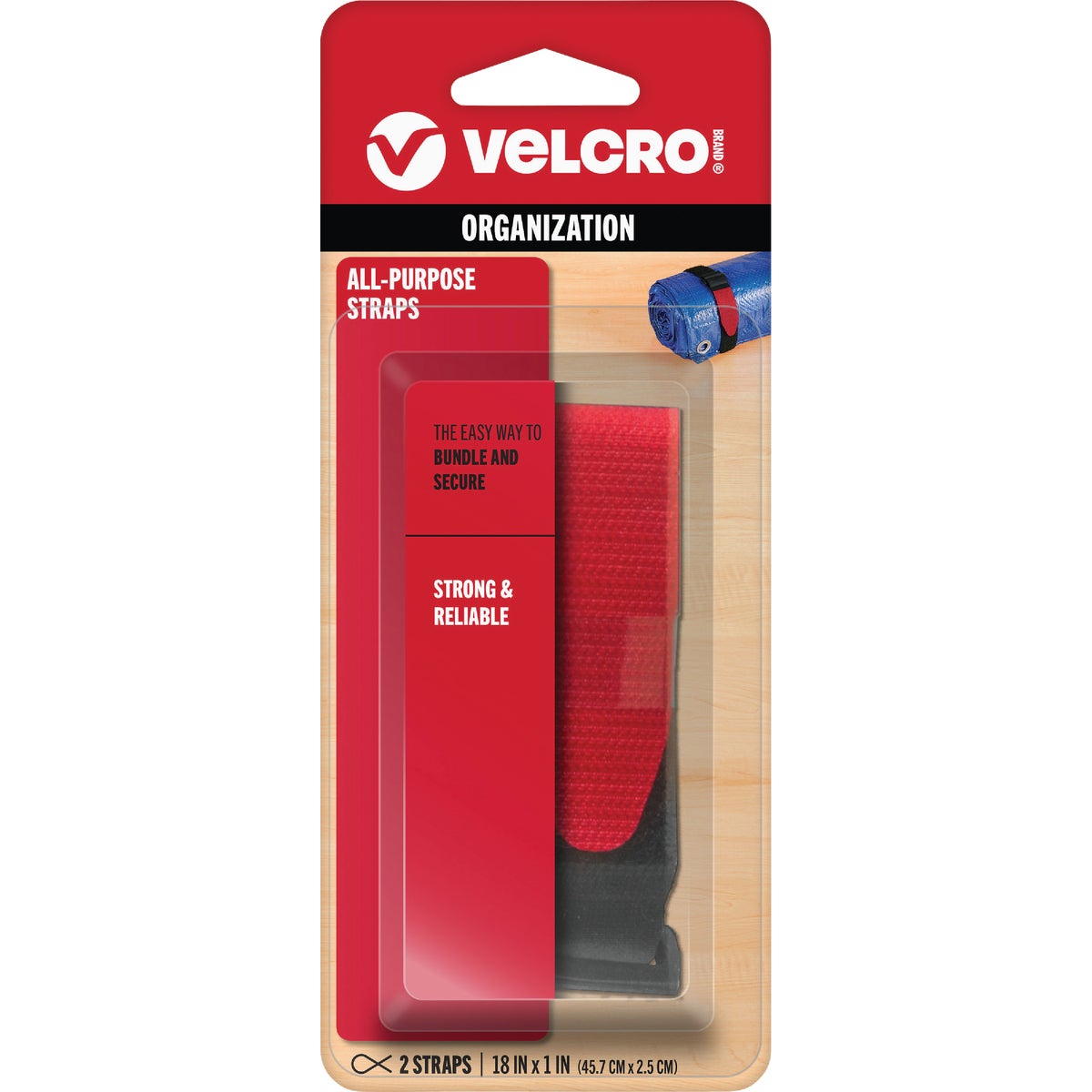 VELCRO Brand All-Purpose Hook & Loop Strap 606383
