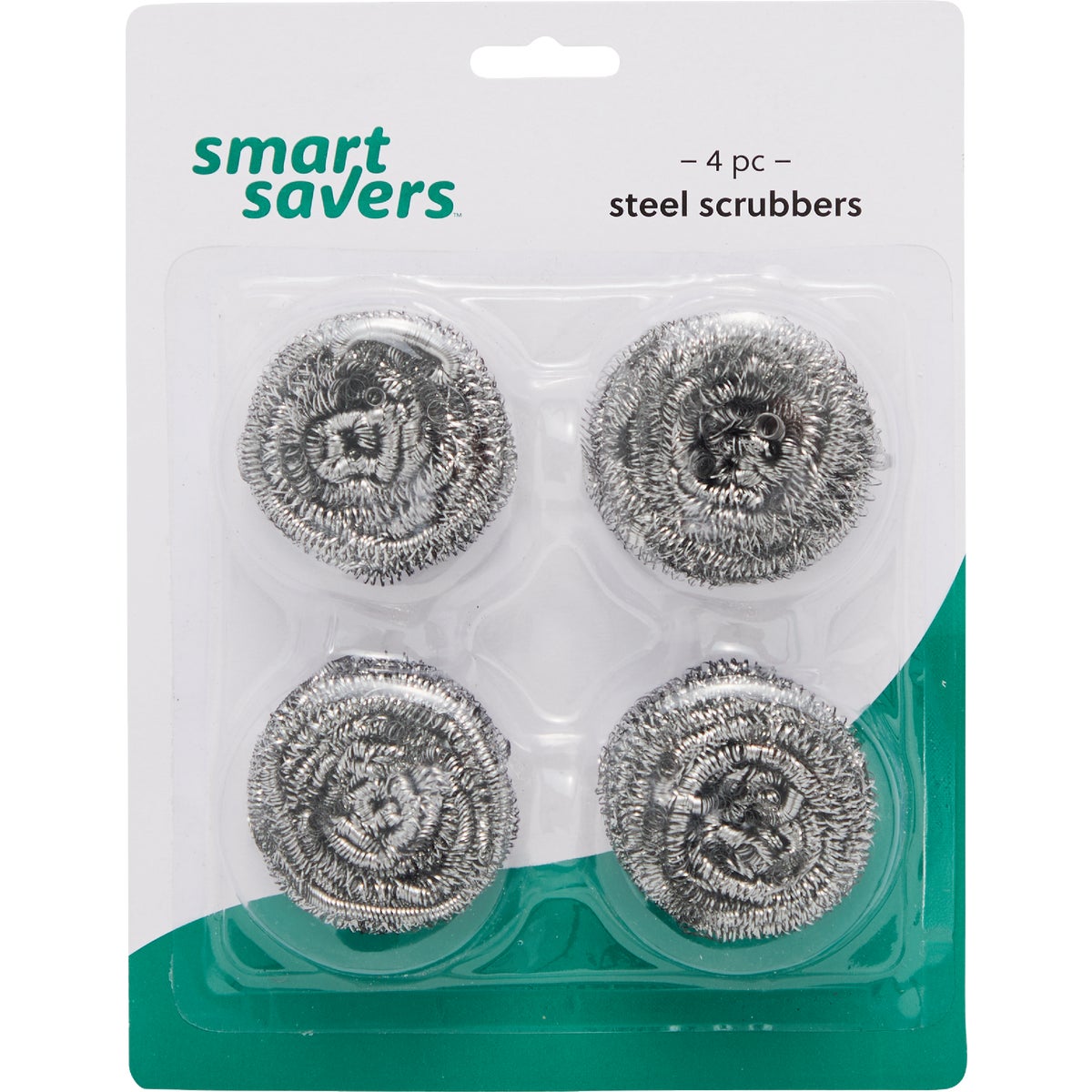 Smart Savers Stainless Steel Scrubber (4-pack)