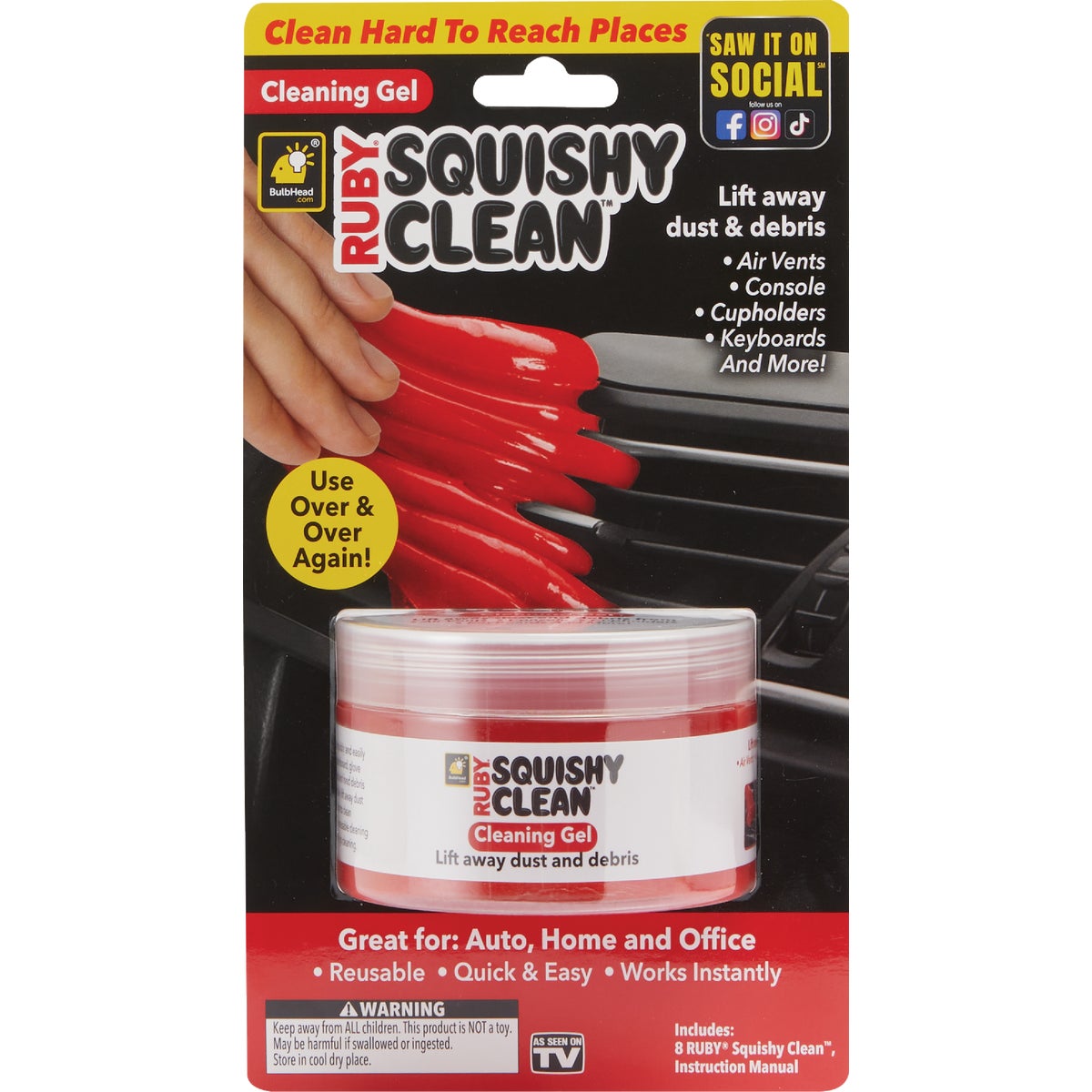 REUSABL DUSTCLEANING GEL