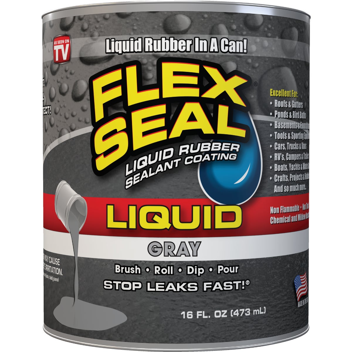 PINT GRY FLEXSEAL LIQUID