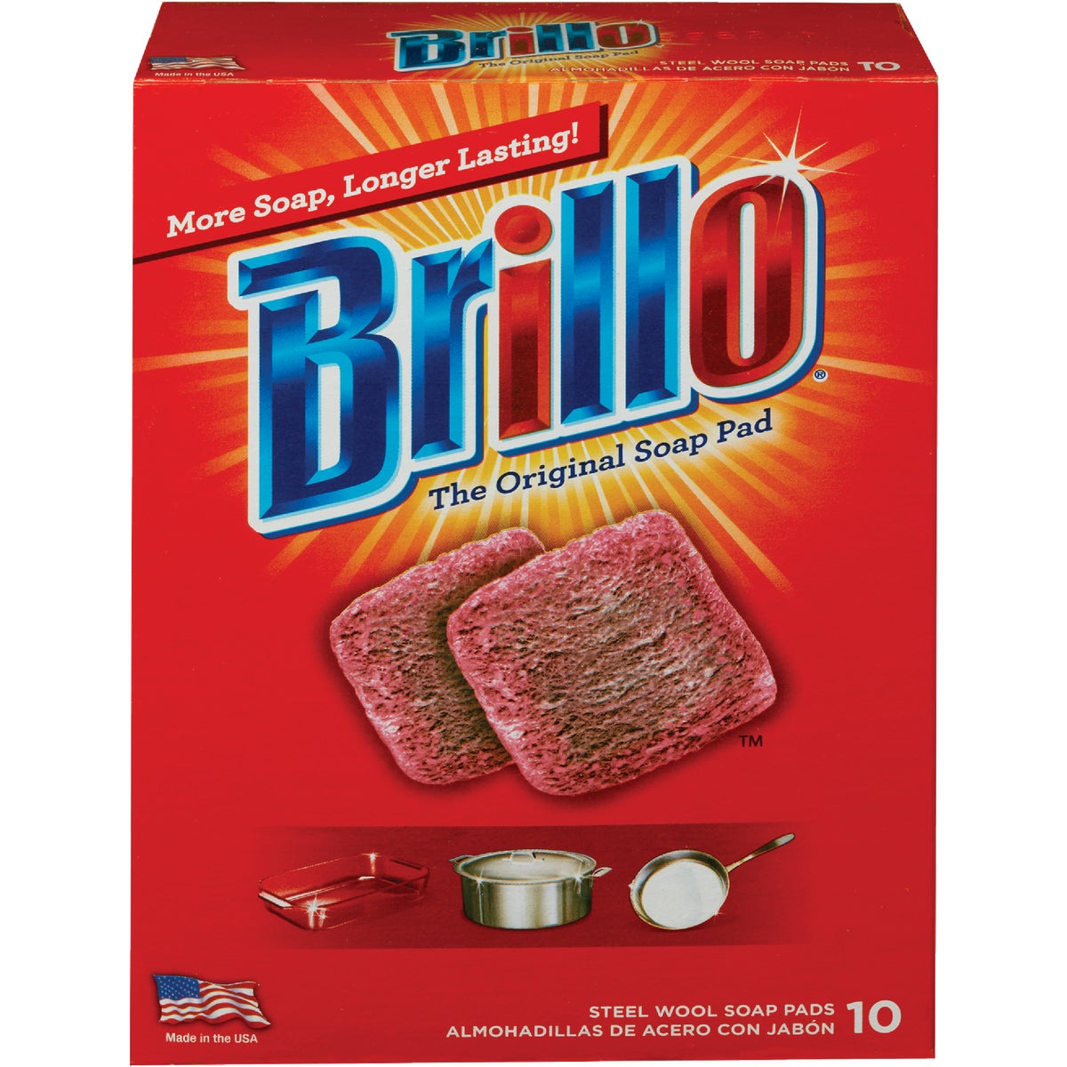 10CT ORIG SCOURING PAD