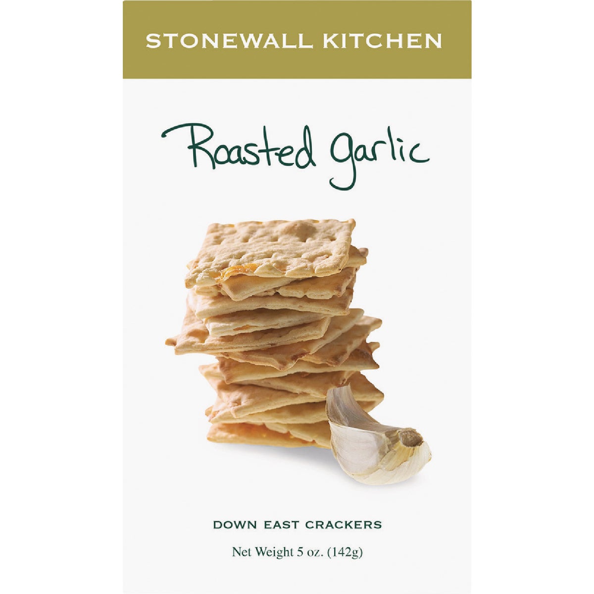 ROASTED GARLIC CRACKERS