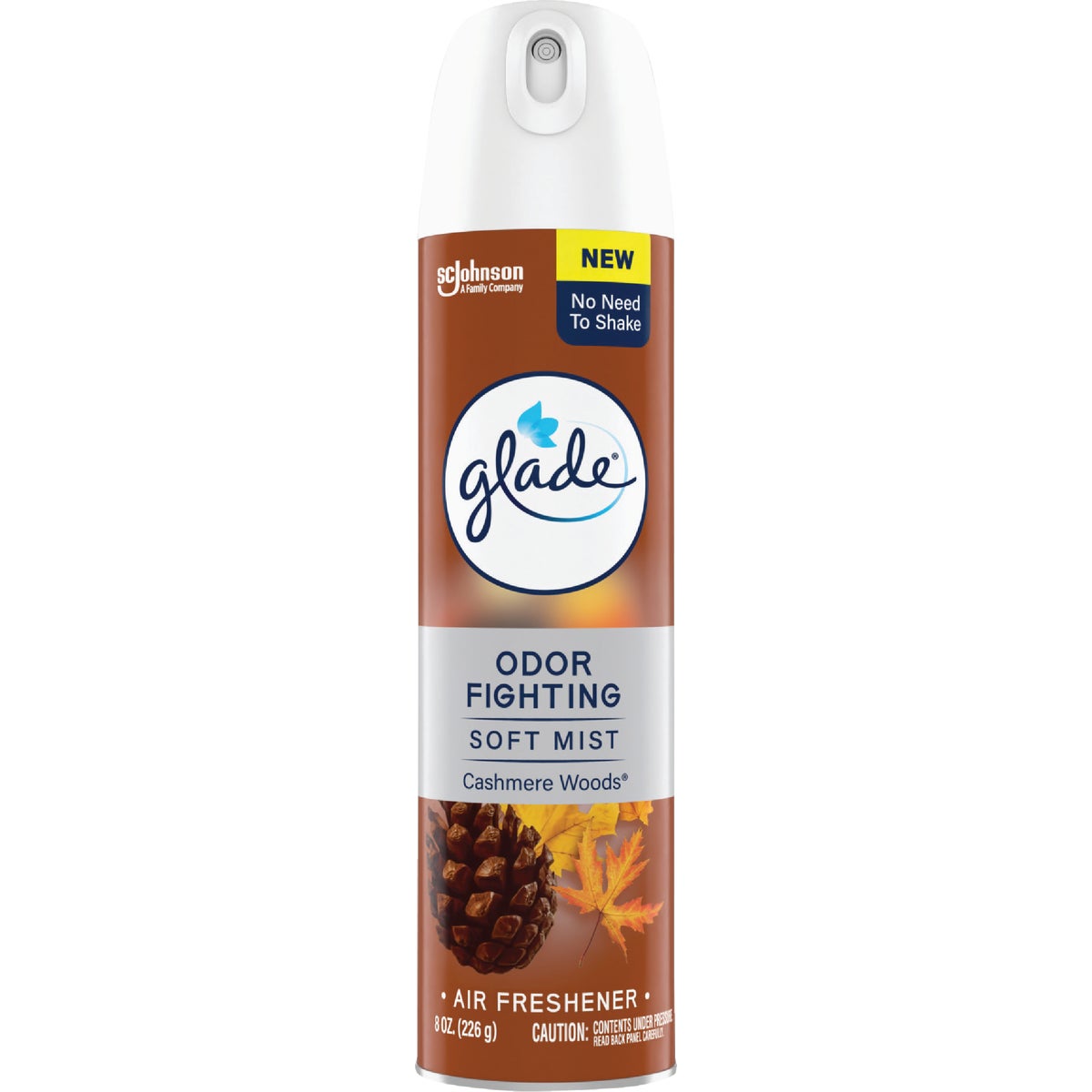 Glade 2X Fragrance 7.3 Oz. Cashmere Woods Spray Air Freshener