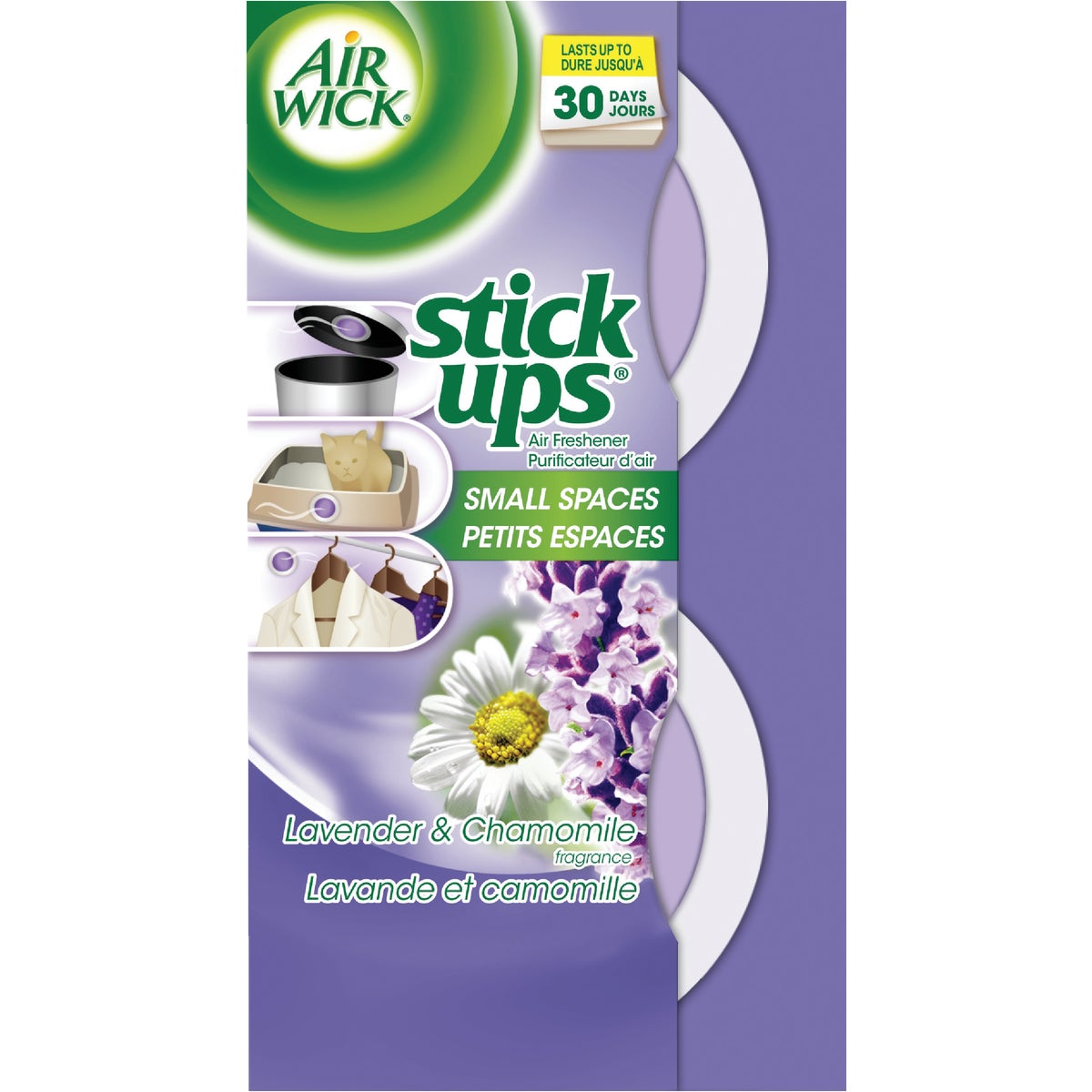 Air Wick Stick Ups Fresh Water Small Spaces Solid Air Freshener (2-Count) 609269
