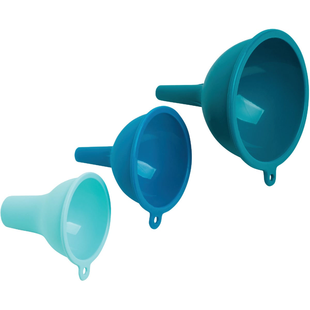 3PC SILICONE FUNNELS