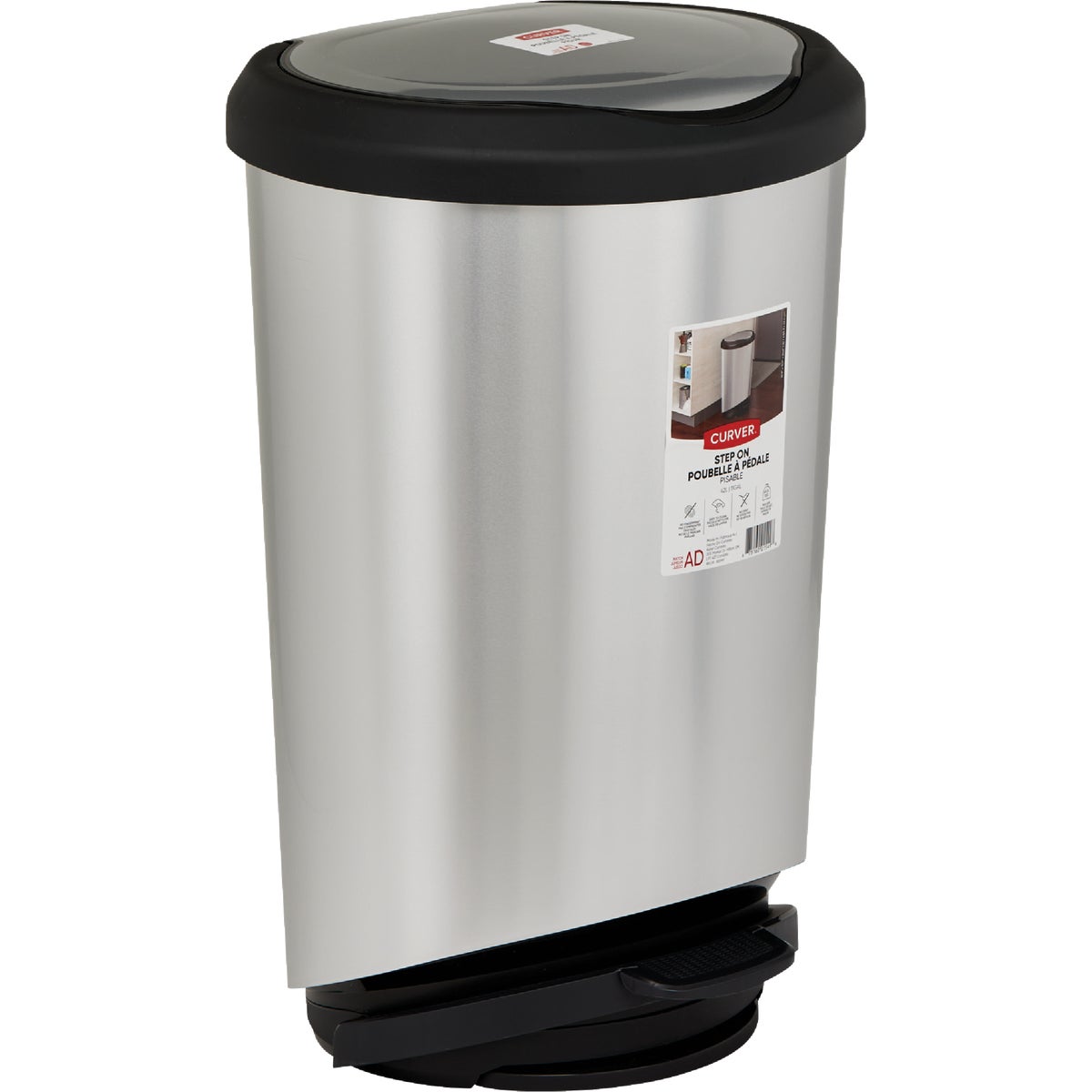 44.4QT TONDO STEP BIN