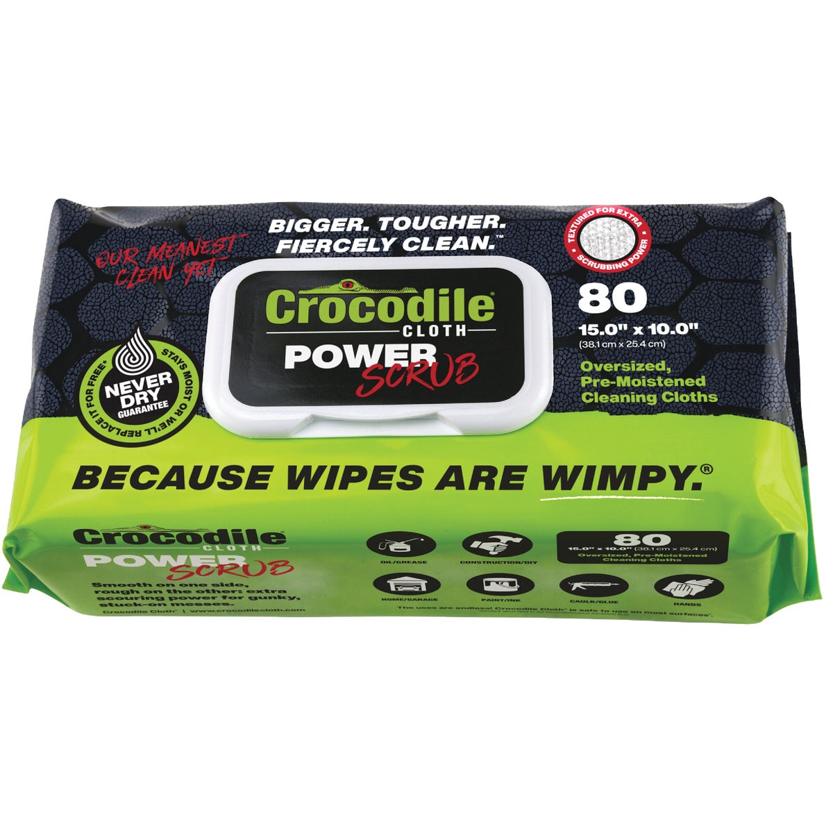 80CT POWERSCRUB WIPE