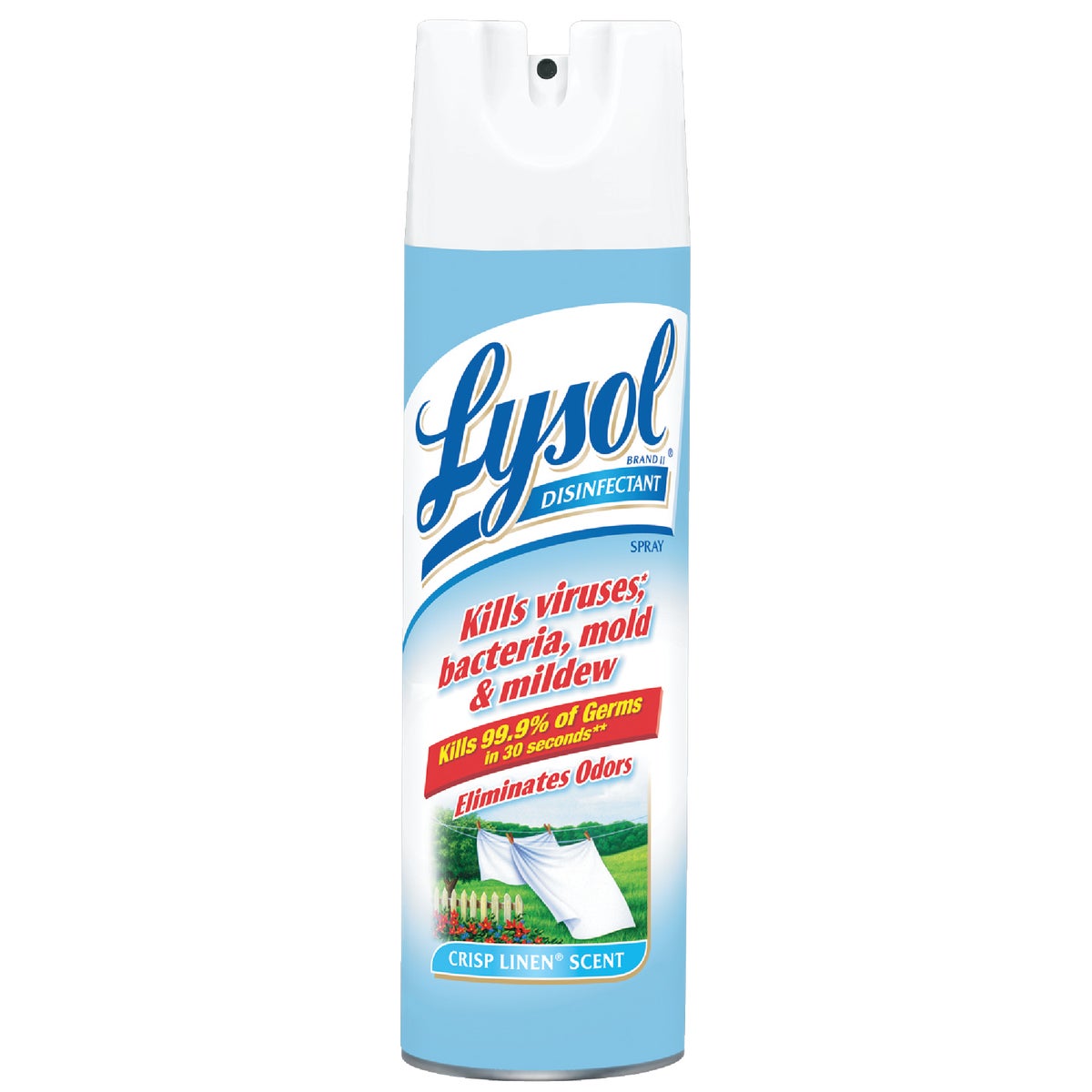 Lysol 19 Oz. Crisp Linen Disinfectant Spray 612227