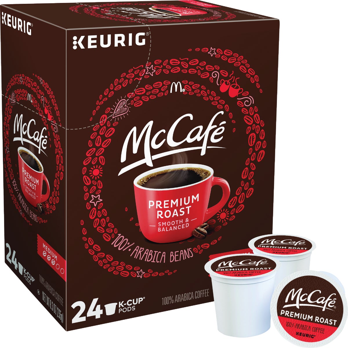 24CT MCCAFE PREM K-CUP