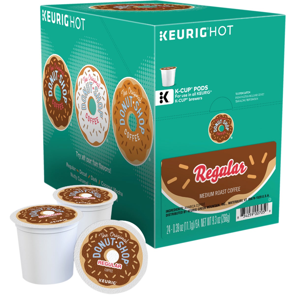 Keurig The Original Donut Shop Regular K-Cup (24-Pack) 615428