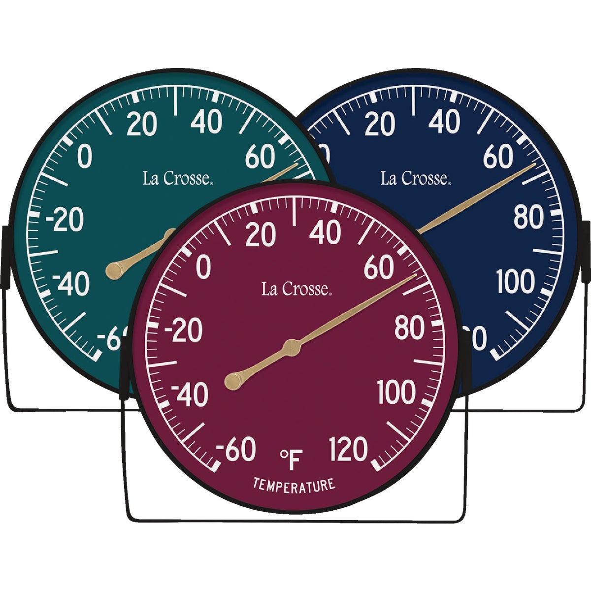 5" ASST COLOR DIAL THERM