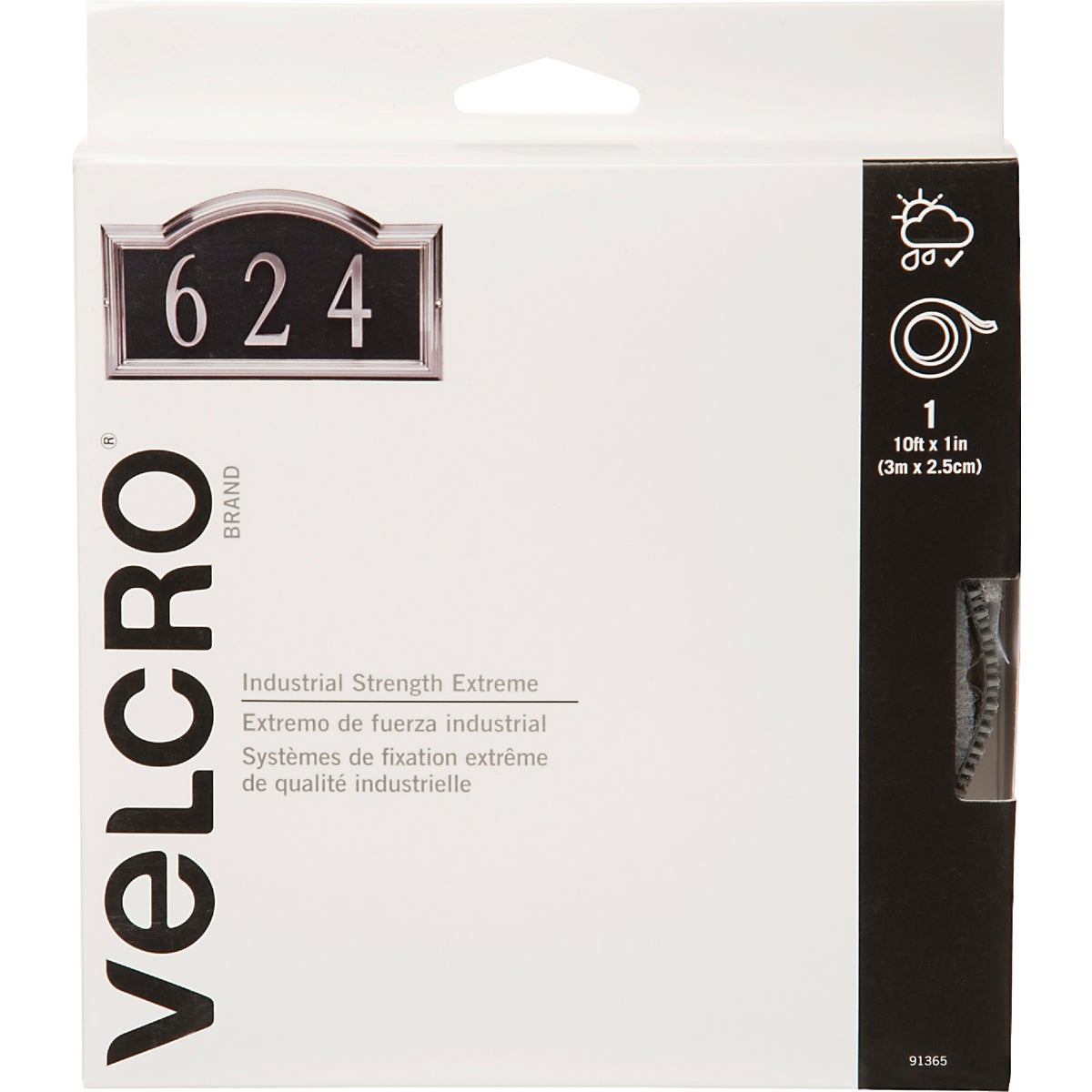 VELCRO Brand Industrial Strength Extreme Hook & Loop Roll 616389