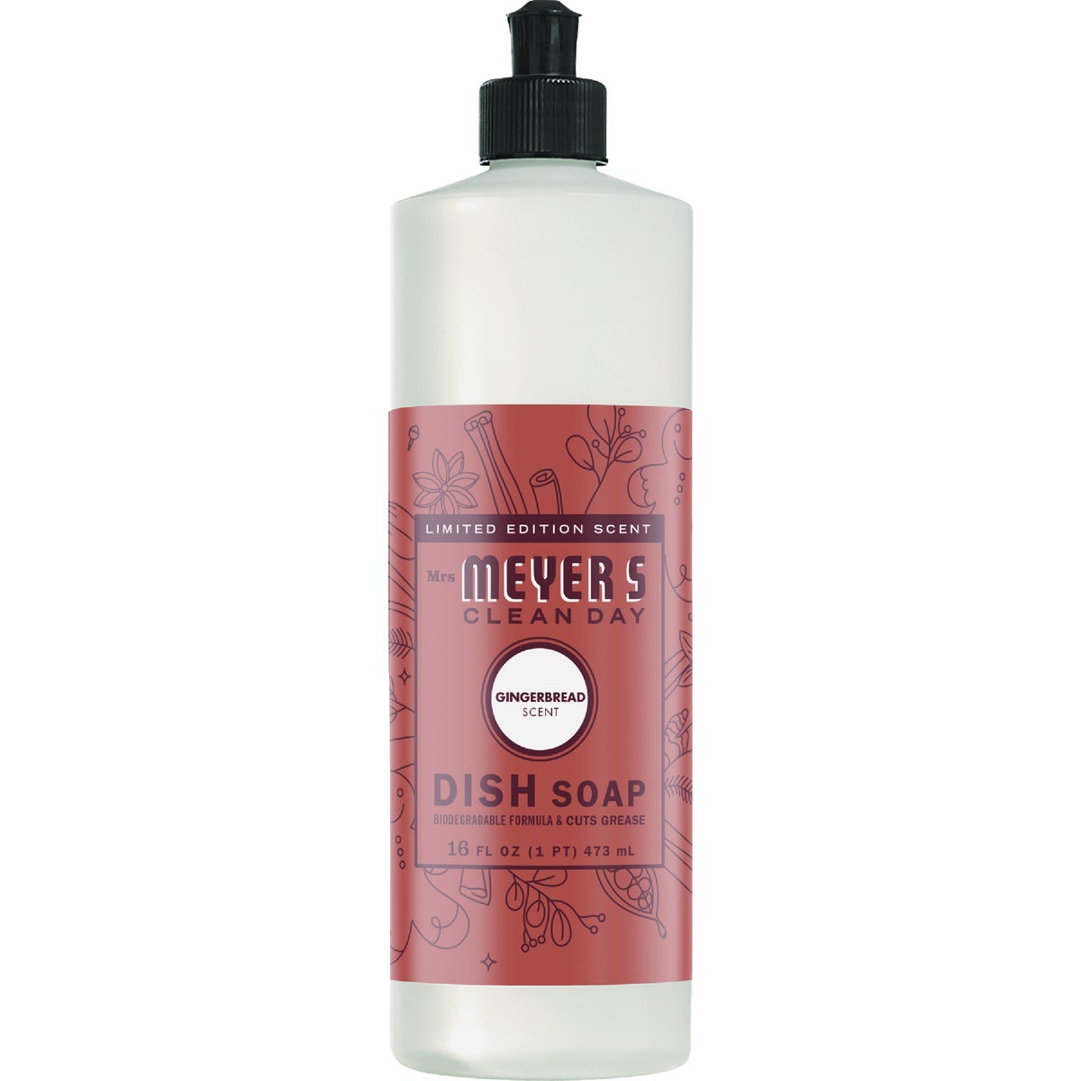 16OZ GINGRBRD DISH SOAP