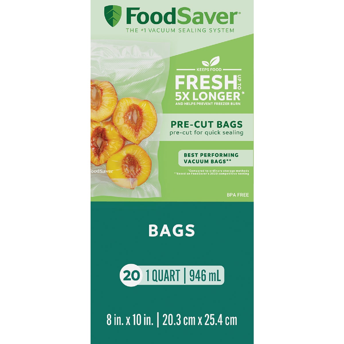 QT FOODSAVER FREEZER BAG