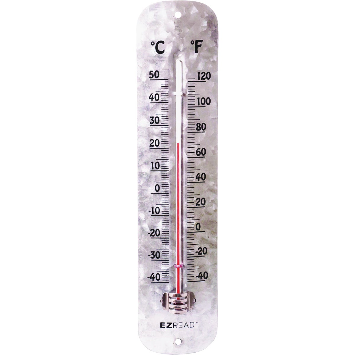 12" GALV MTL THERMOMETER