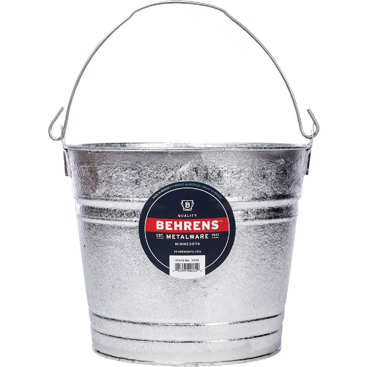 12QT HOT DIPPED PAIL