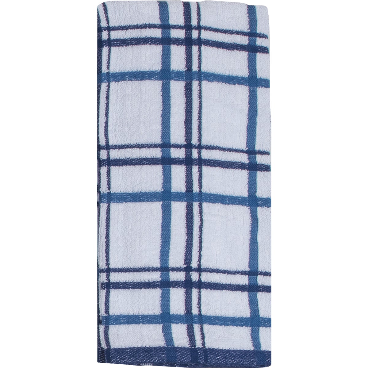 2PK INDIGO TERRY TOWEL