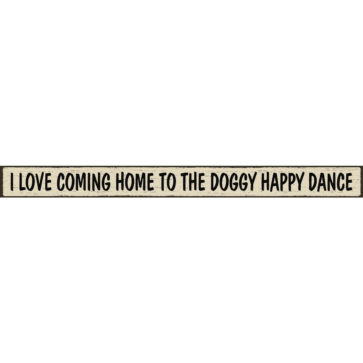 1.5X16 WOOD DANCE SIGN