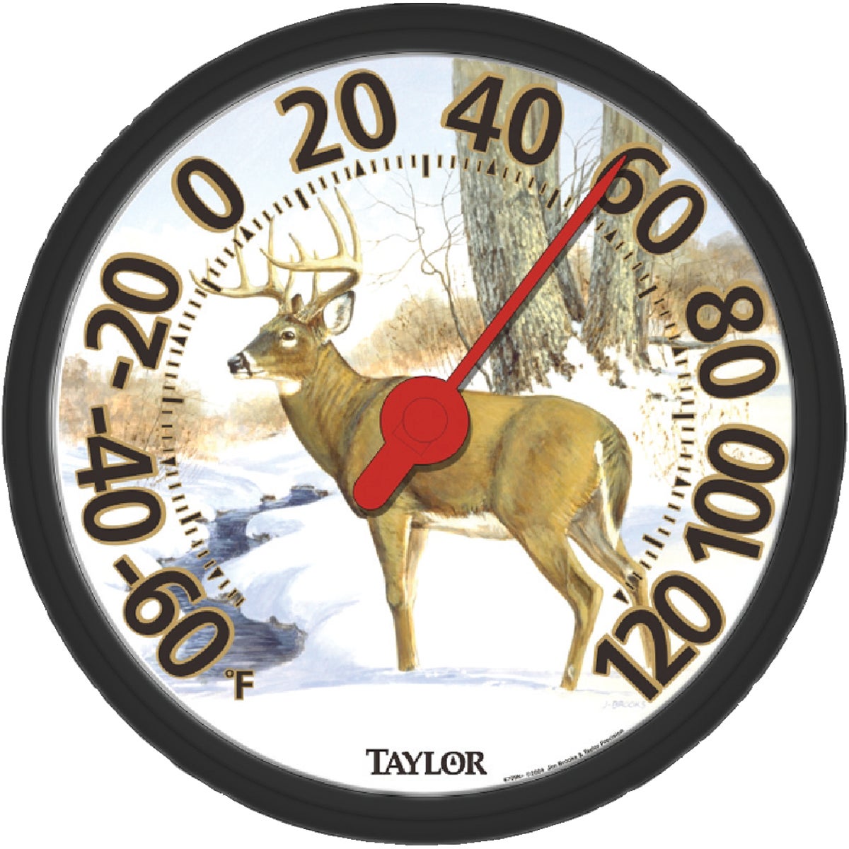 DEER DIAL THERMOMETER